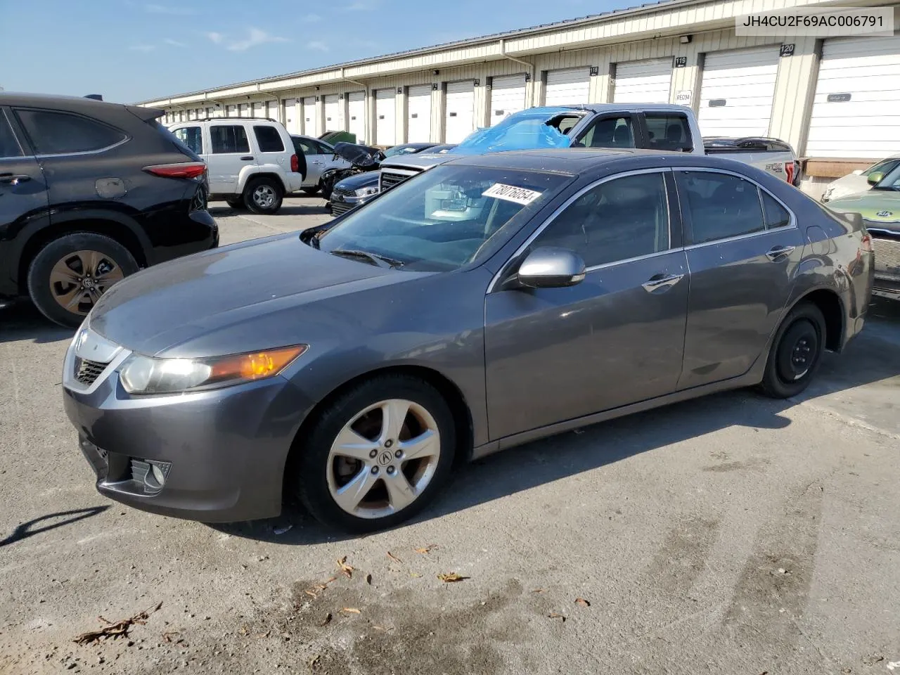 2010 Acura Tsx VIN: JH4CU2F69AC006791 Lot: 78076054