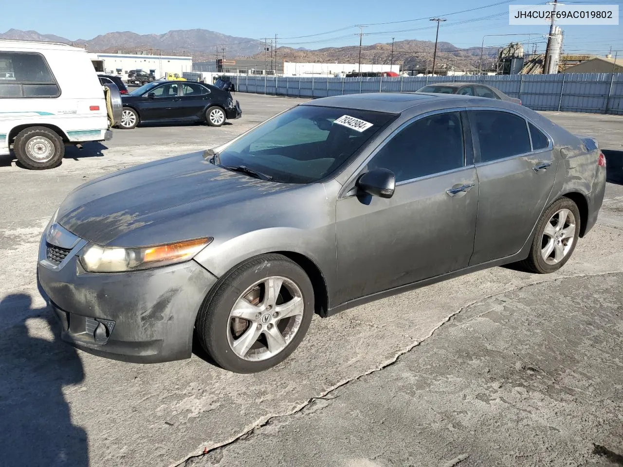 2010 Acura Tsx VIN: JH4CU2F69AC019802 Lot: 79342984