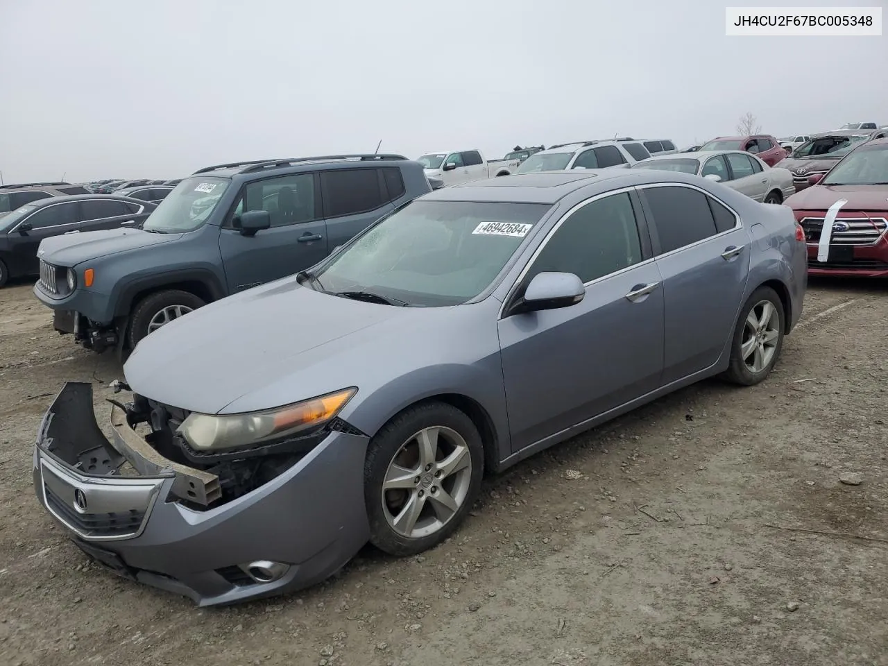 2011 Acura Tsx VIN: JH4CU2F67BC005348 Lot: 46942684