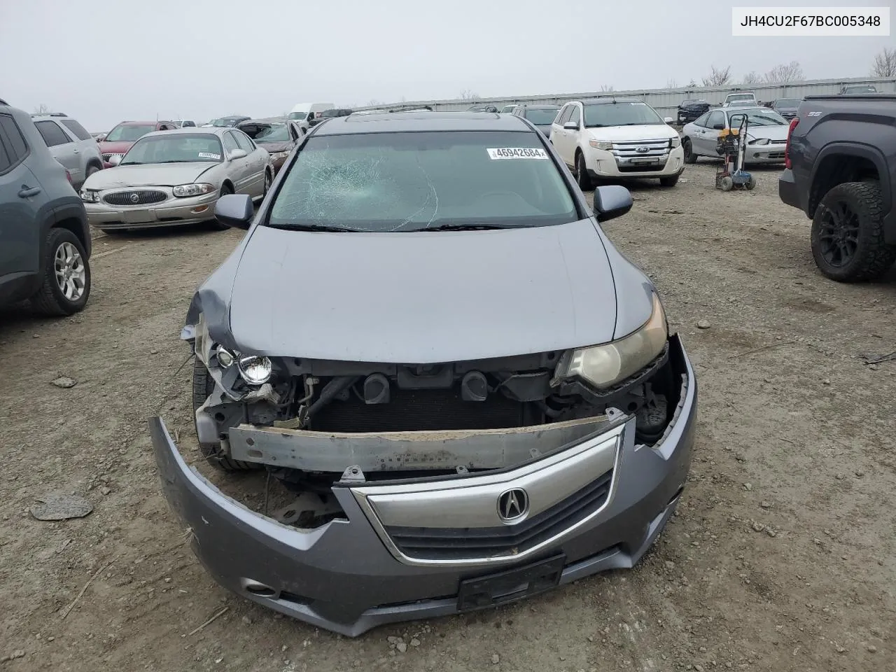 2011 Acura Tsx VIN: JH4CU2F67BC005348 Lot: 46942684