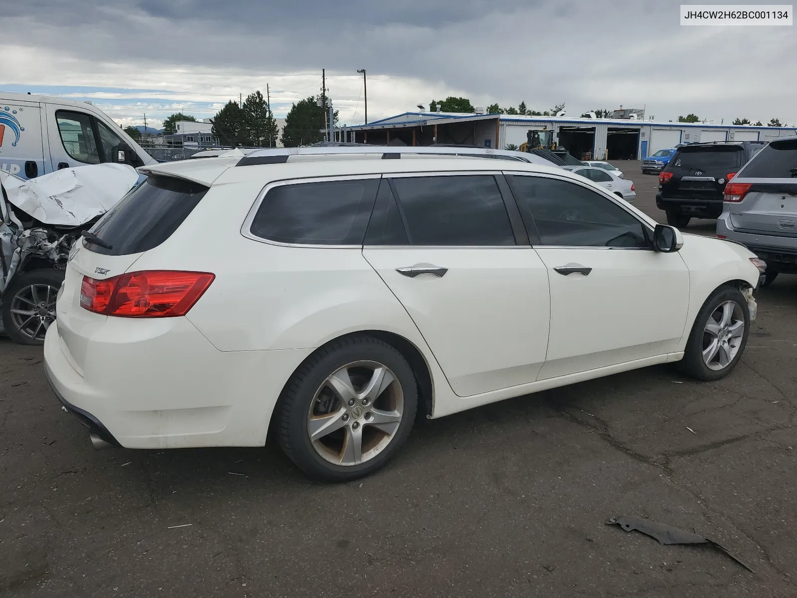 2011 Acura Tsx VIN: JH4CW2H62BC001134 Lot: 61658104