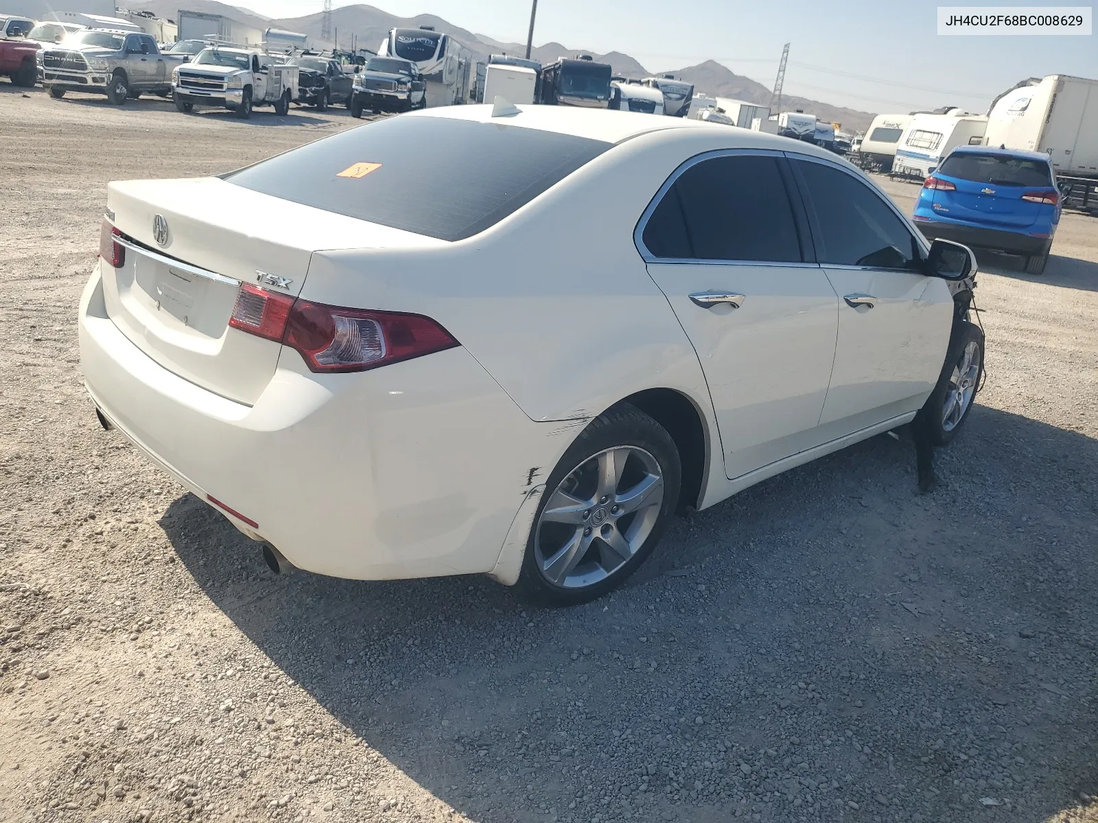 2011 Acura Tsx VIN: JH4CU2F68BC008629 Lot: 62676224