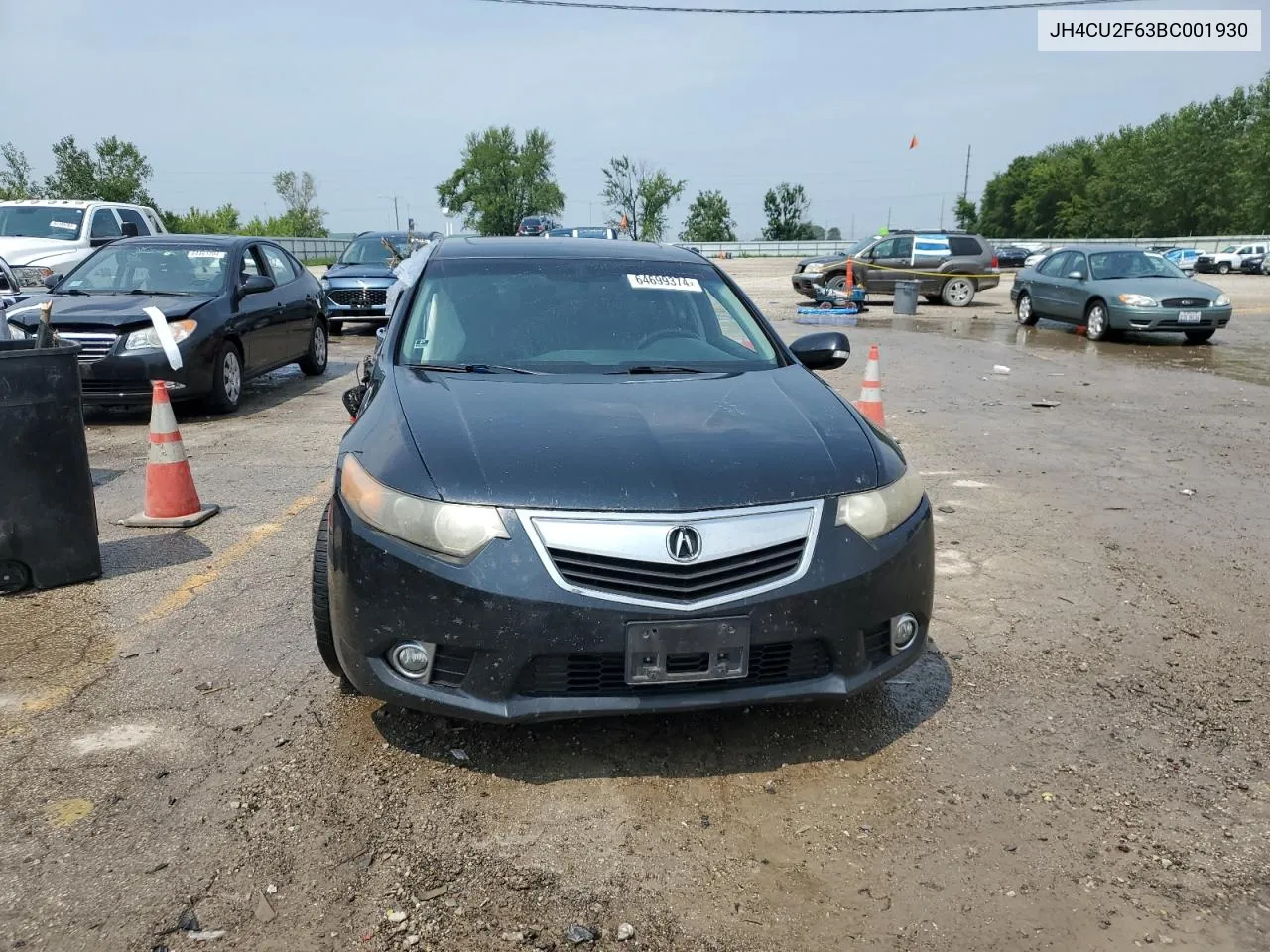 2011 Acura Tsx VIN: JH4CU2F63BC001930 Lot: 64699374