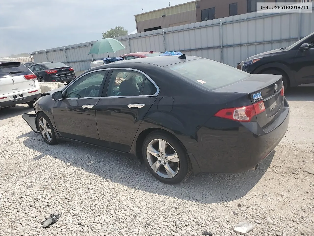 2011 Acura Tsx VIN: JH4CU2F61BC018211 Lot: 65138464