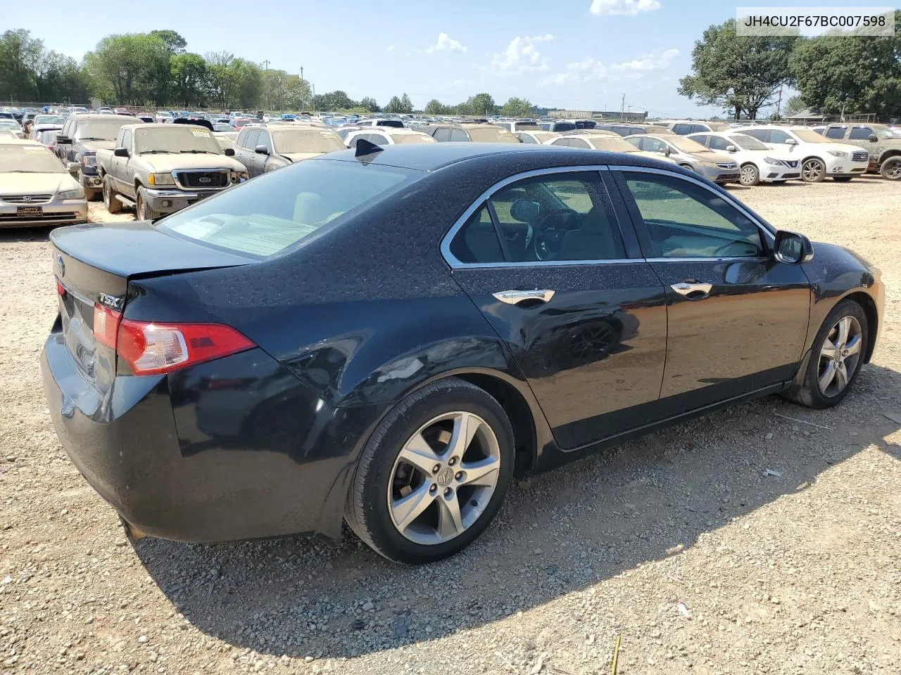 2011 Acura Tsx VIN: JH4CU2F67BC007598 Lot: 68000994