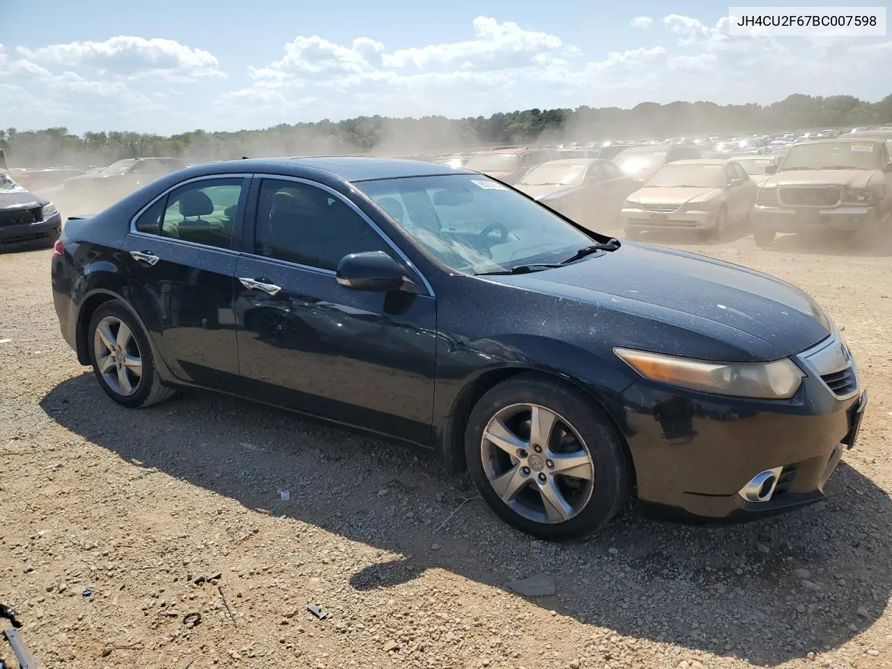 2011 Acura Tsx VIN: JH4CU2F67BC007598 Lot: 68000994