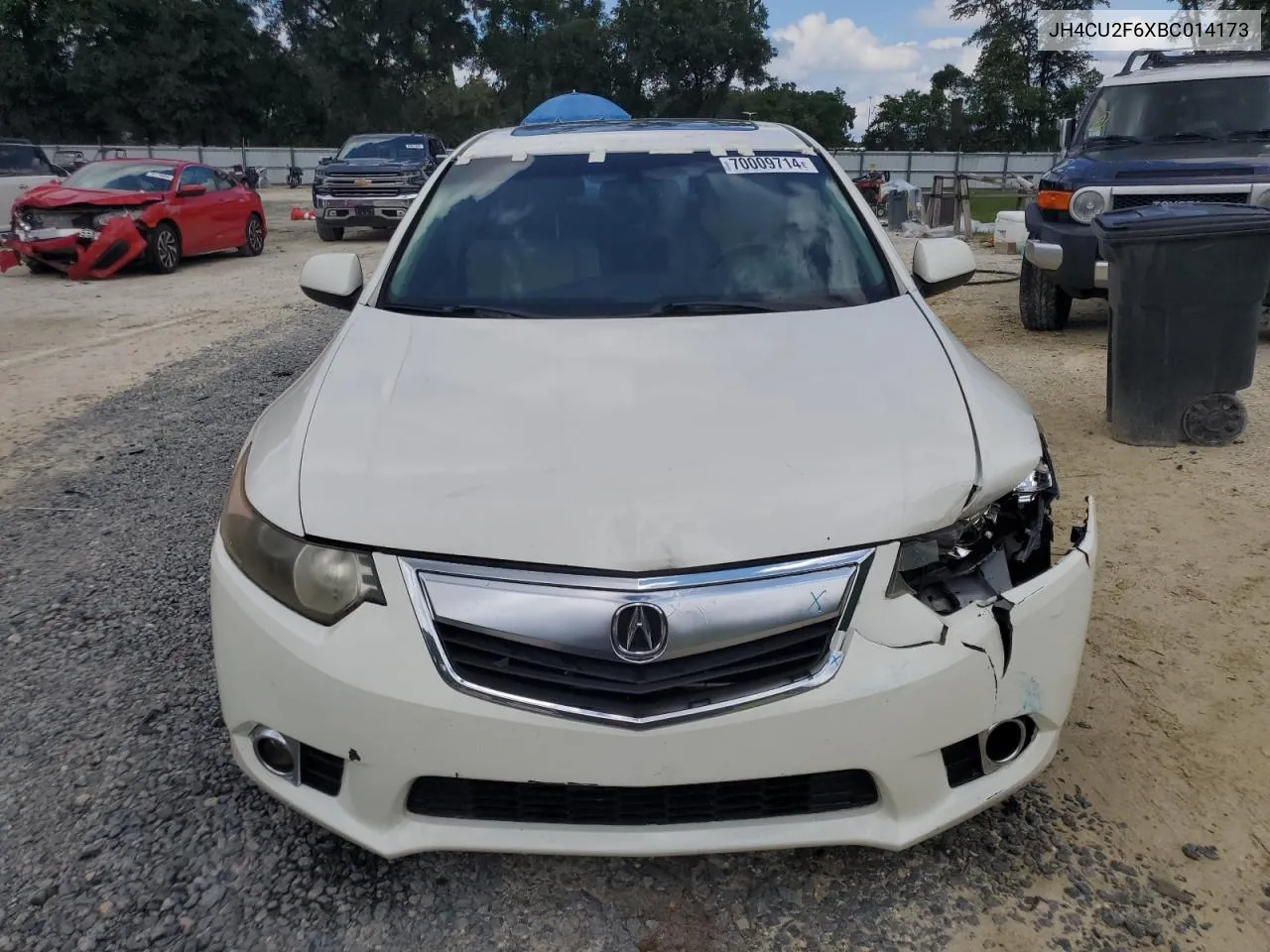 2011 Acura Tsx VIN: JH4CU2F6XBC014173 Lot: 70009714