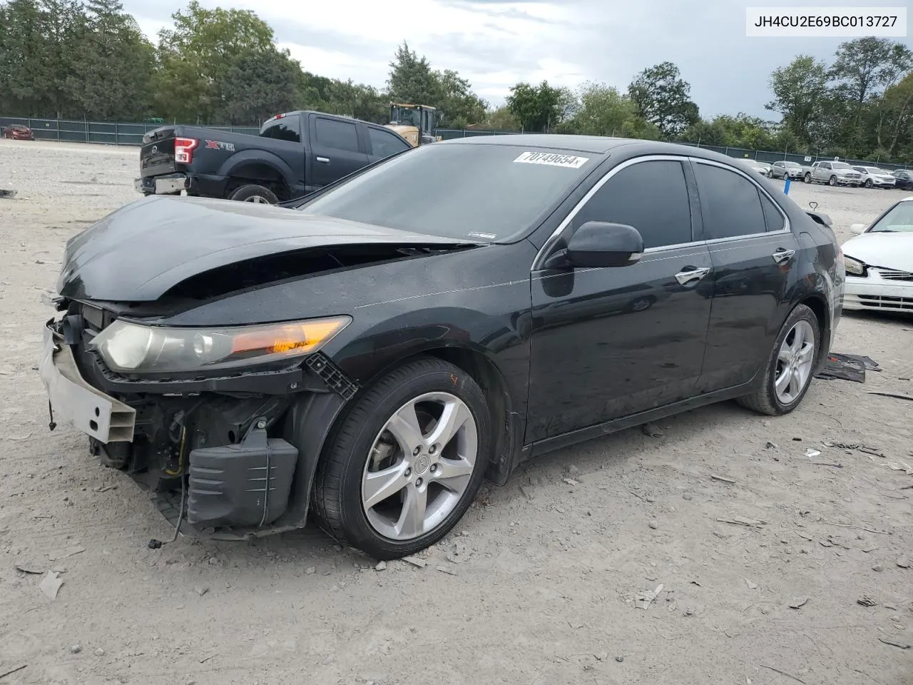 2011 Acura Tsx VIN: JH4CU2E69BC013727 Lot: 70749654