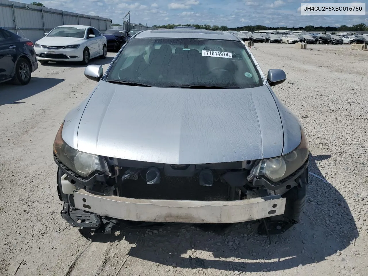 2011 Acura Tsx VIN: JH4CU2F6XBC016750 Lot: 71014974