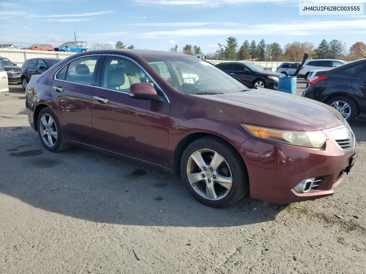 2011 Acura Tsx VIN: JH4CU2F62BC003555 Lot: 71974014