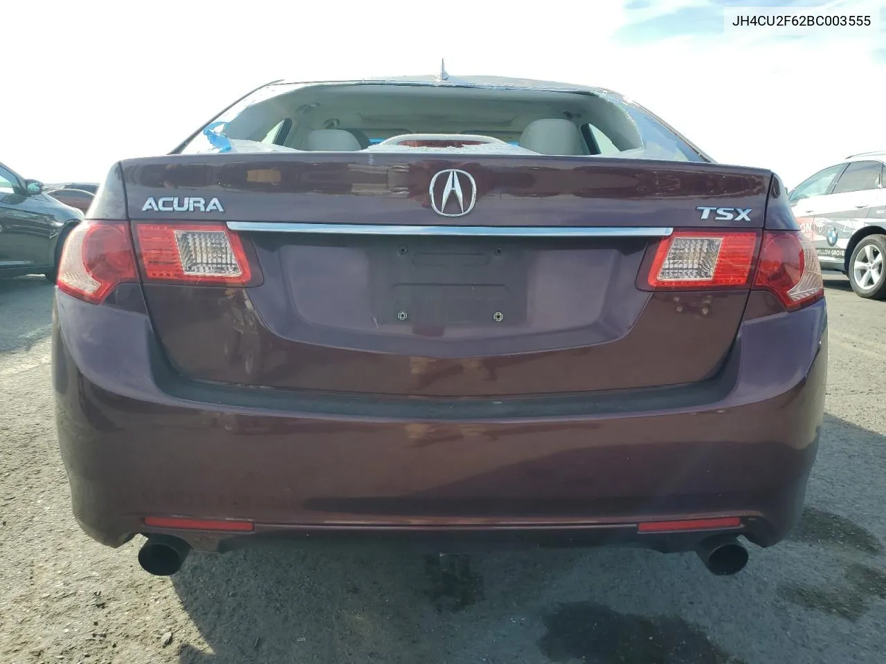 2011 Acura Tsx VIN: JH4CU2F62BC003555 Lot: 71974014