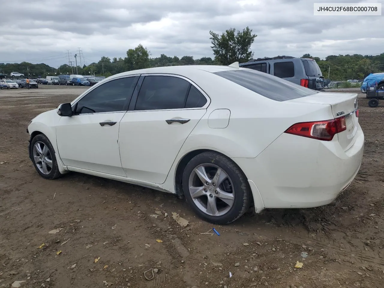 2011 Acura Tsx VIN: JH4CU2F68BC000708 Lot: 72150744