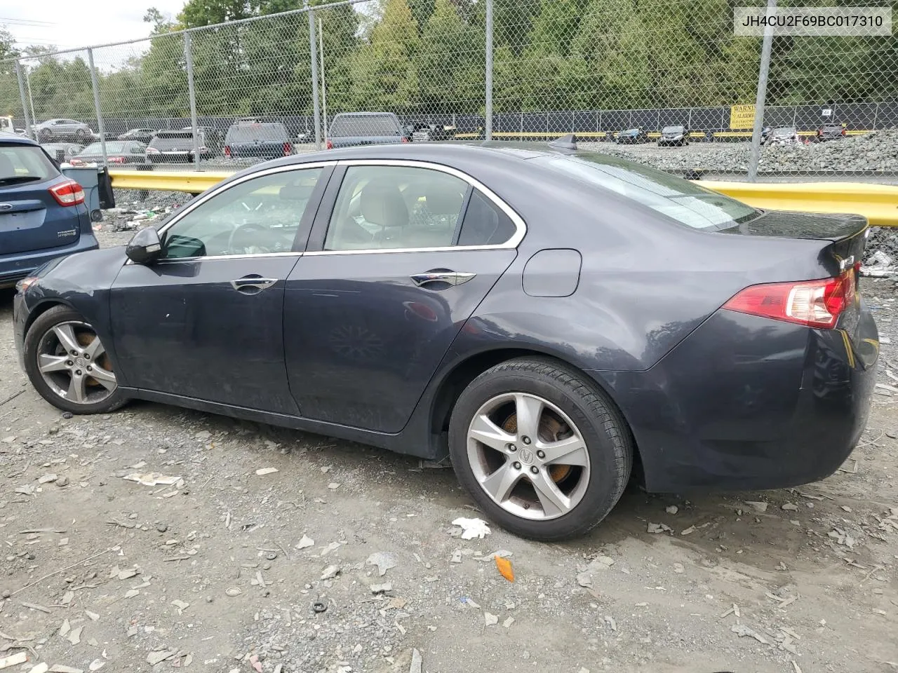 2011 Acura Tsx VIN: JH4CU2F69BC017310 Lot: 72506044