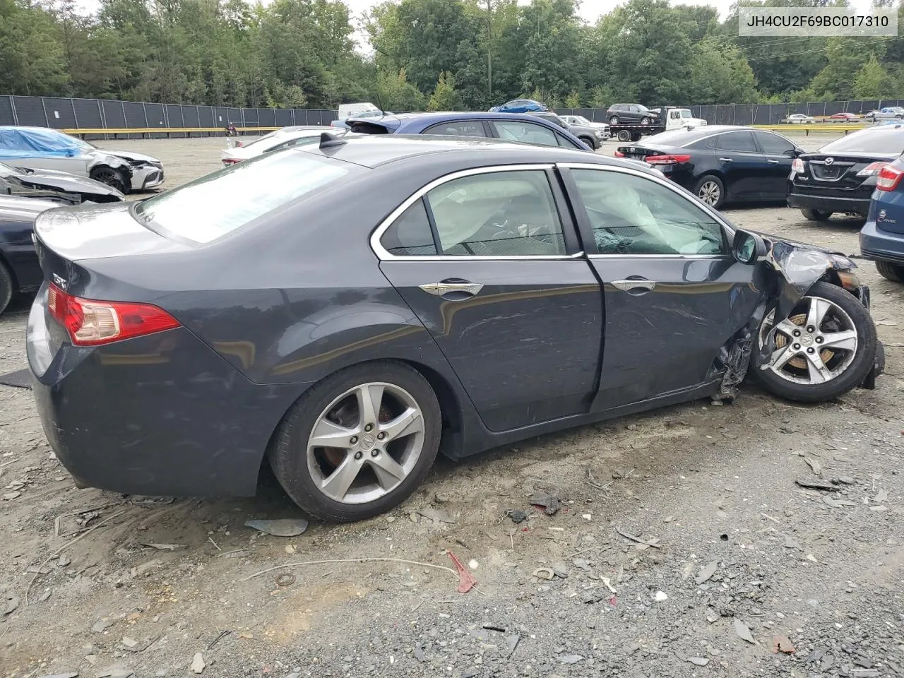 2011 Acura Tsx VIN: JH4CU2F69BC017310 Lot: 72506044