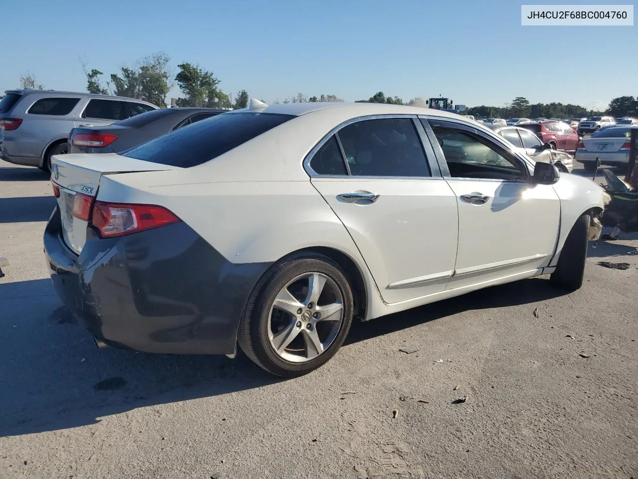 2011 Acura Tsx VIN: JH4CU2F68BC004760 Lot: 72698134