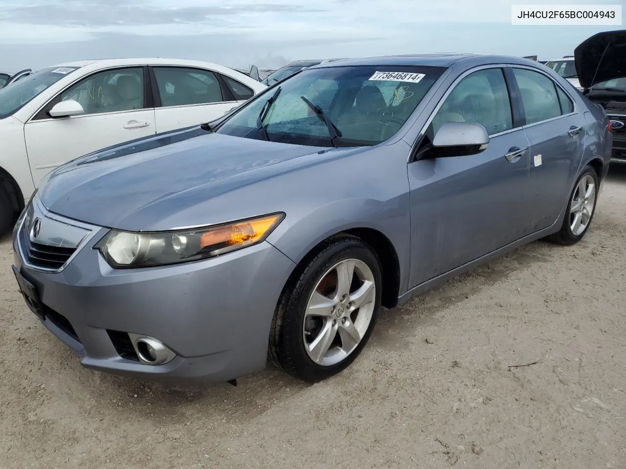 2011 Acura Tsx VIN: JH4CU2F65BC004943 Lot: 73646814