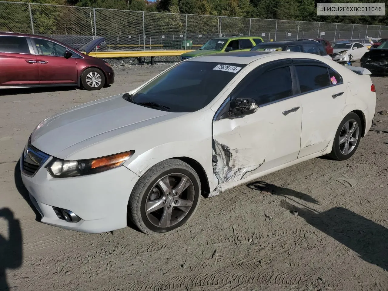 2011 Acura Tsx VIN: JH4CU2F6XBC011046 Lot: 75926174