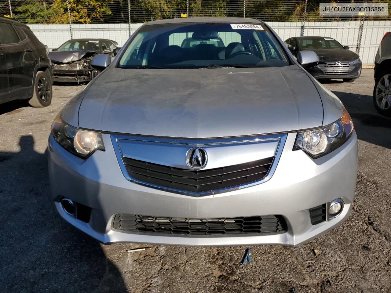 2011 Acura Tsx VIN: JH4CU2F6XBC015856 Lot: 76463684