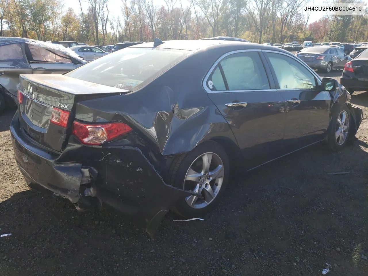 2011 Acura Tsx VIN: JH4CU2F60BC004610 Lot: 76478404