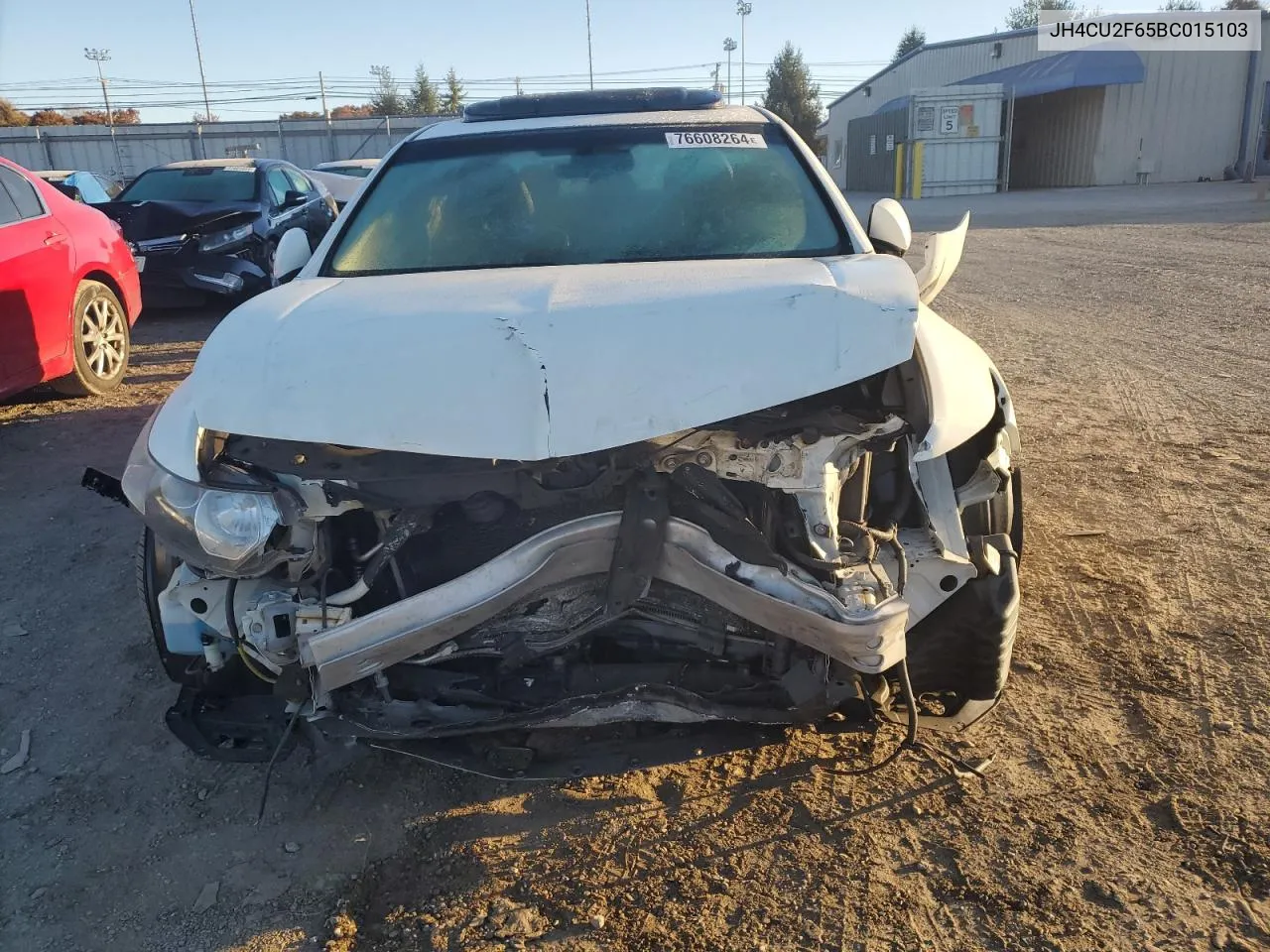 JH4CU2F65BC015103 2011 Acura Tsx