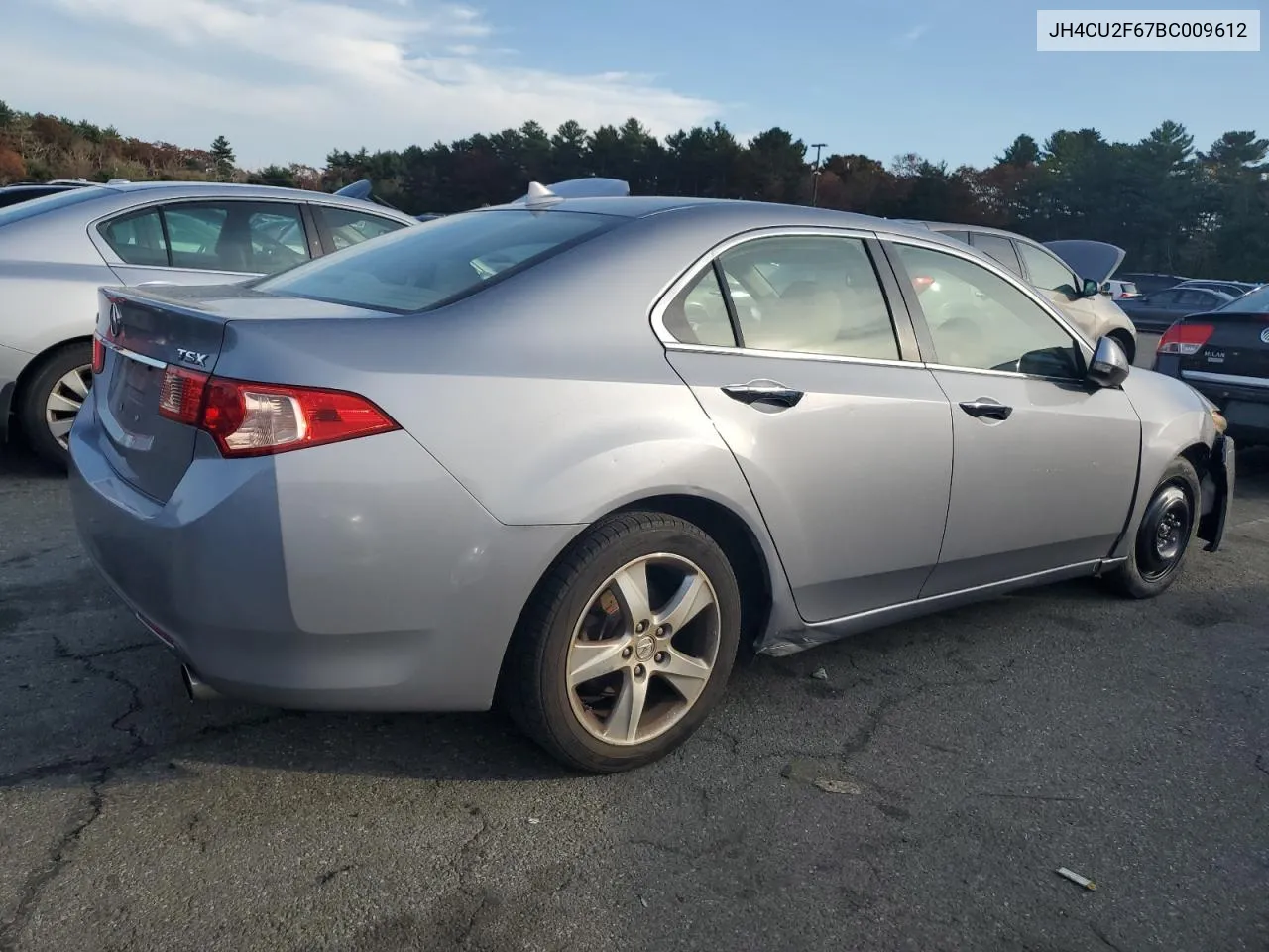 2011 Acura Tsx VIN: JH4CU2F67BC009612 Lot: 77432154