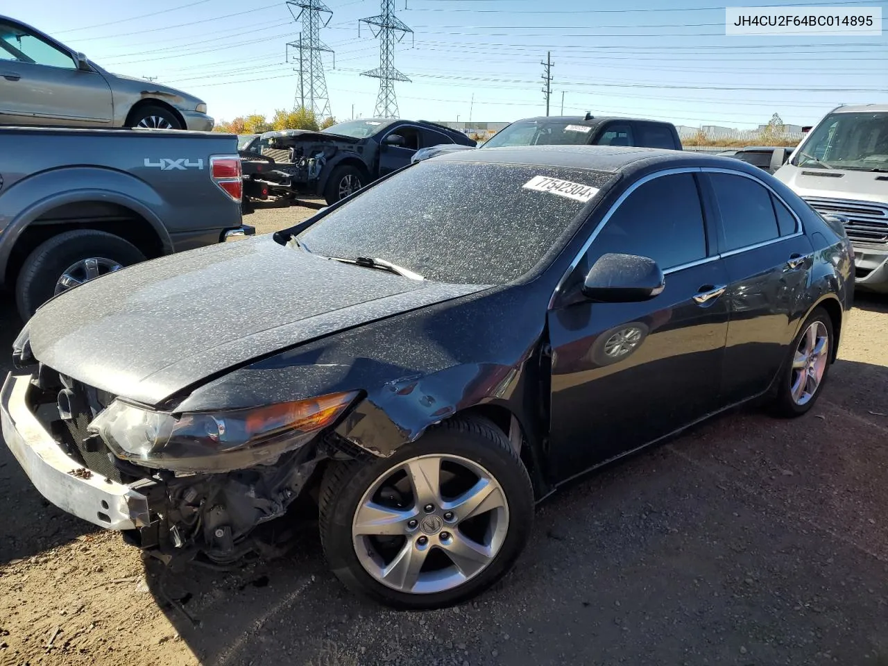 2011 Acura Tsx VIN: JH4CU2F64BC014895 Lot: 77542304