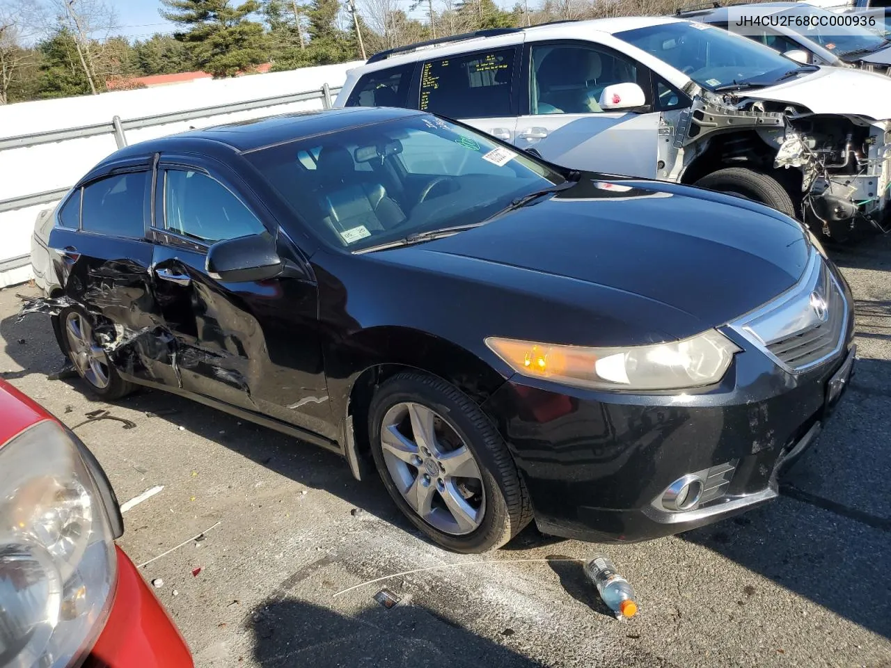 2012 Acura Tsx Tech VIN: JH4CU2F68CC000936 Lot: 53509674