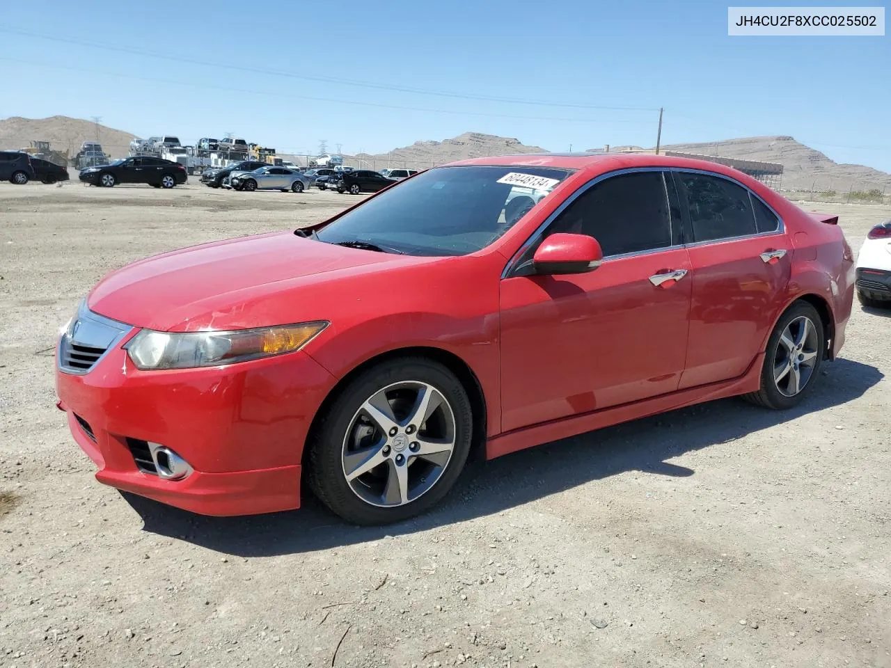 2012 Acura Tsx Se VIN: JH4CU2F8XCC025502 Lot: 60448134