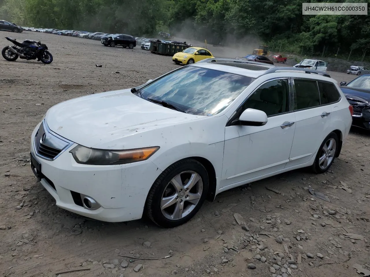 2012 Acura Tsx Tech VIN: JH4CW2H61CC000350 Lot: 60905104