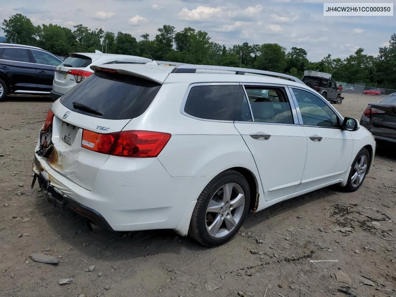 2012 Acura Tsx Tech VIN: JH4CW2H61CC000350 Lot: 60905104