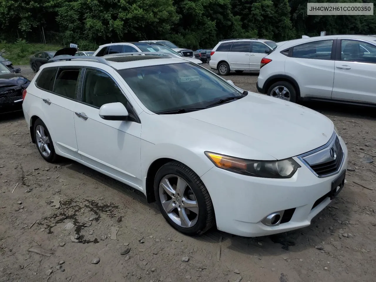 2012 Acura Tsx Tech VIN: JH4CW2H61CC000350 Lot: 60905104