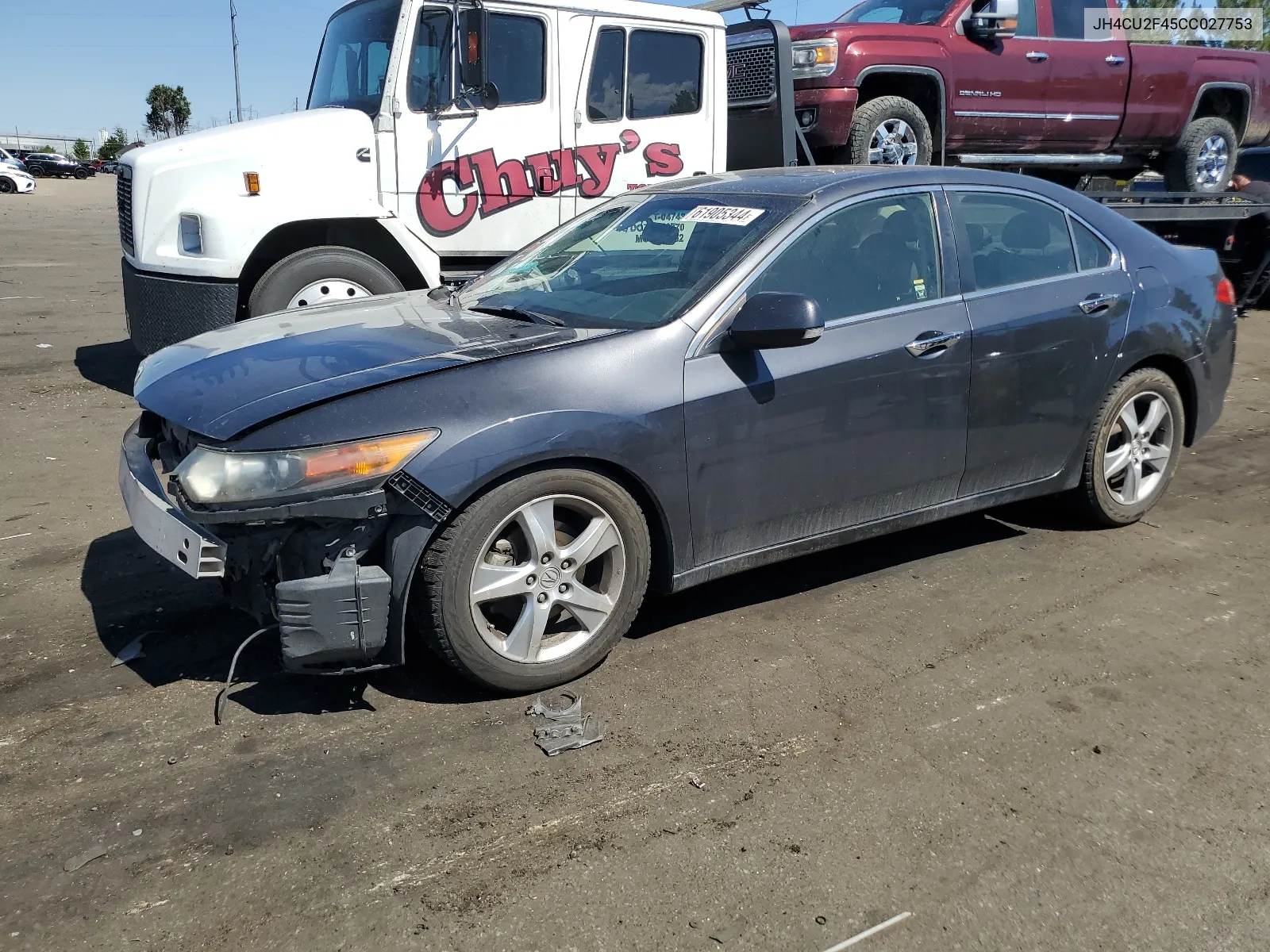 2012 Acura Tsx VIN: JH4CU2F45CC027753 Lot: 61905344