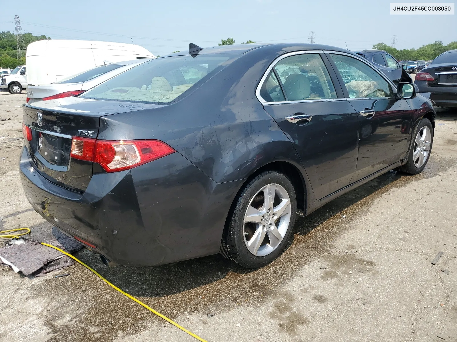 2012 Acura Tsx VIN: JH4CU2F45CC003050 Lot: 62358104