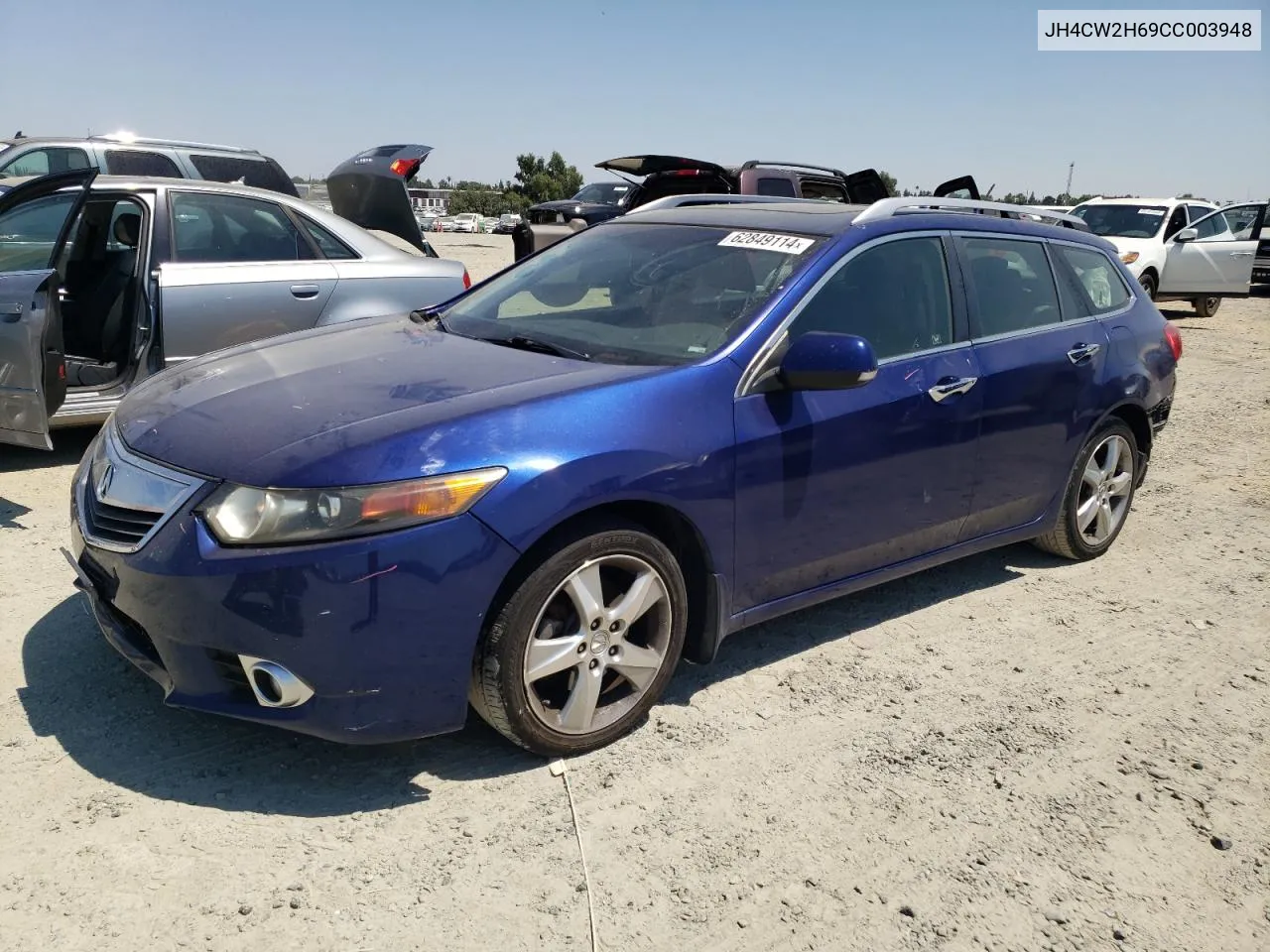 2012 Acura Tsx Tech VIN: JH4CW2H69CC003948 Lot: 62849114