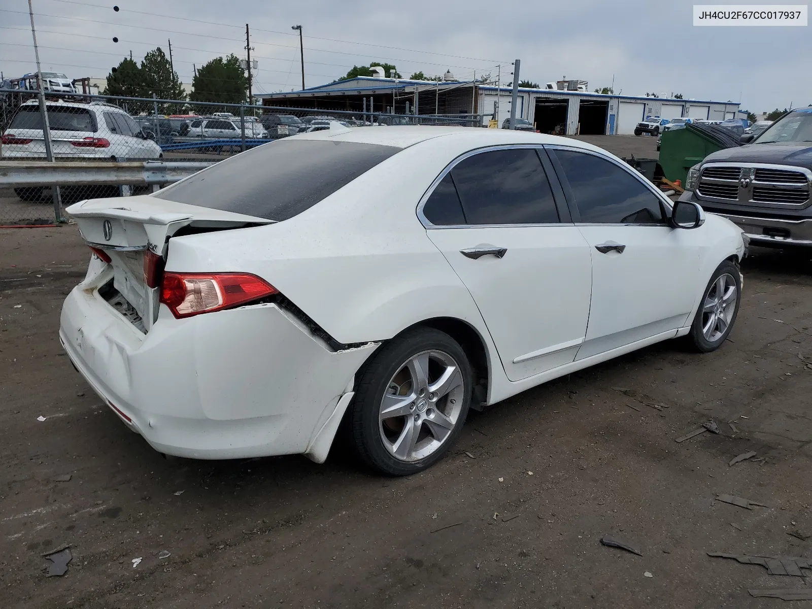 2012 Acura Tsx Tech VIN: JH4CU2F67CC017937 Lot: 63870454