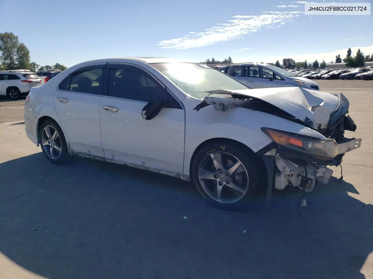 JH4CU2F88CC021724 2012 Acura Tsx Se