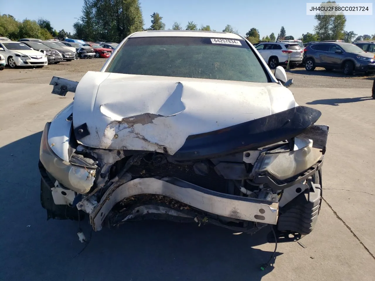 JH4CU2F88CC021724 2012 Acura Tsx Se