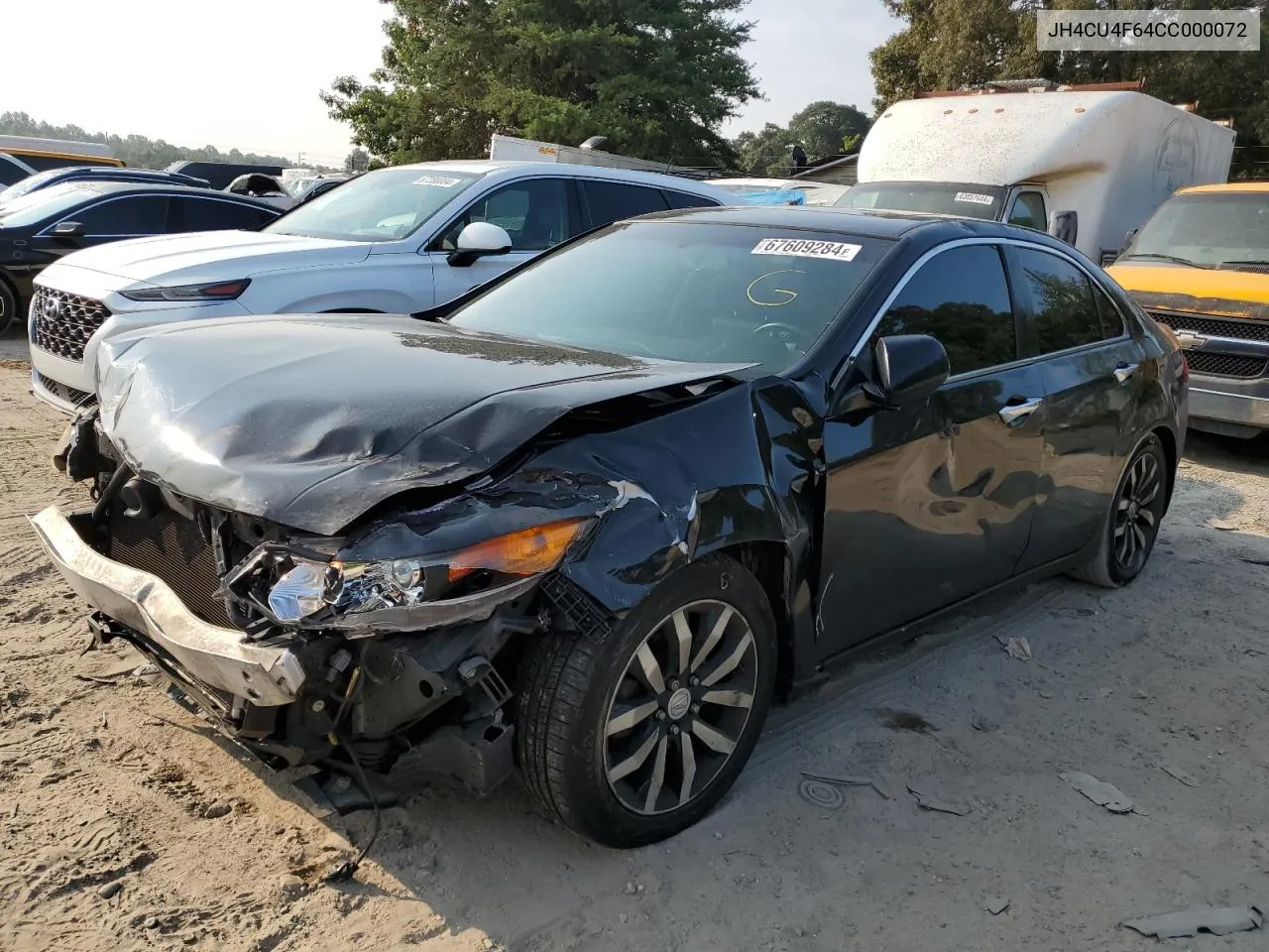 2012 Acura Tsx Tech VIN: JH4CU4F64CC000072 Lot: 67609284