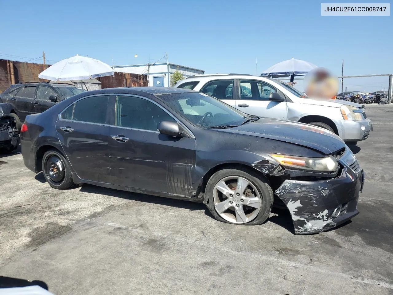 JH4CU2F61CC008747 2012 Acura Tsx Tech