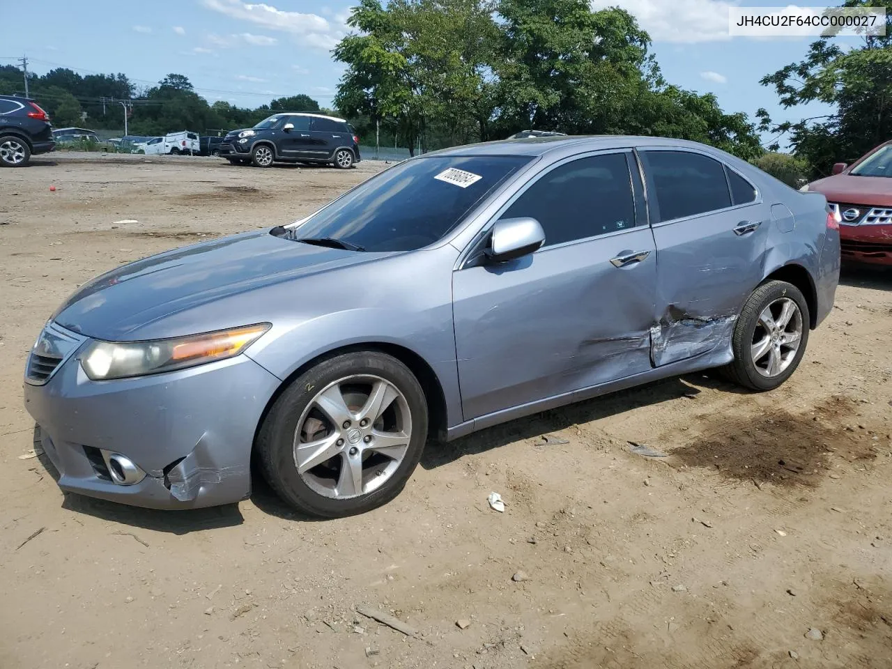 2012 Acura Tsx Tech VIN: JH4CU2F64CC000027 Lot: 70096064