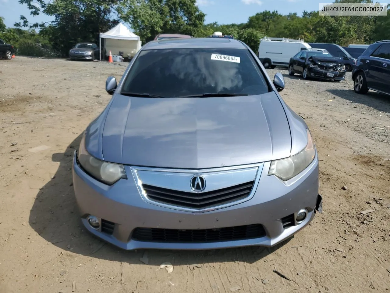 2012 Acura Tsx Tech VIN: JH4CU2F64CC000027 Lot: 70096064