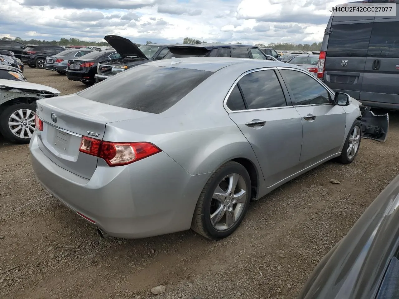 2012 Acura Tsx VIN: JH4CU2F42CC027077 Lot: 70461574