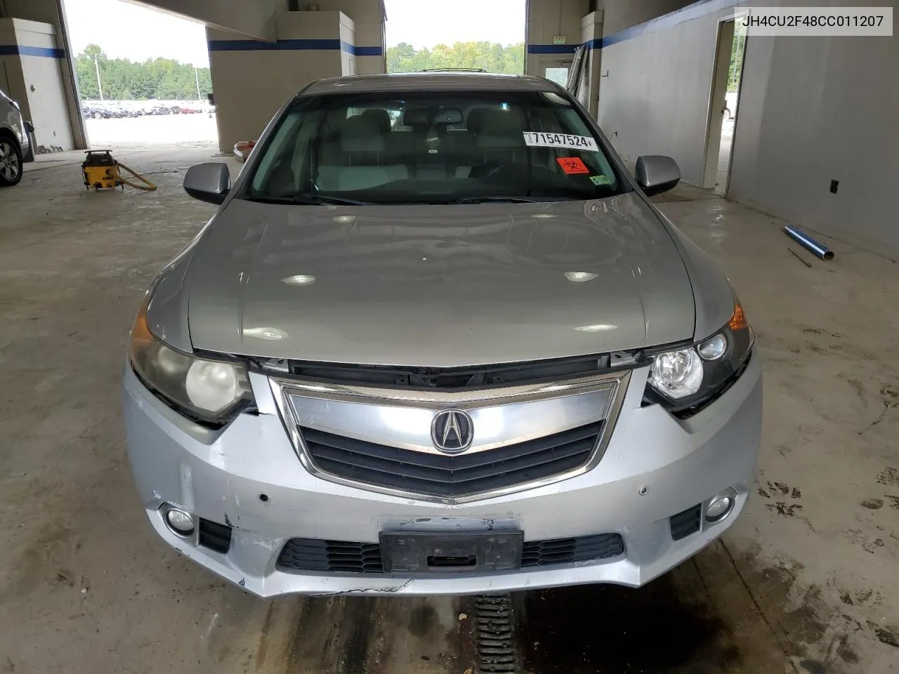 2012 Acura Tsx VIN: JH4CU2F48CC011207 Lot: 71547524