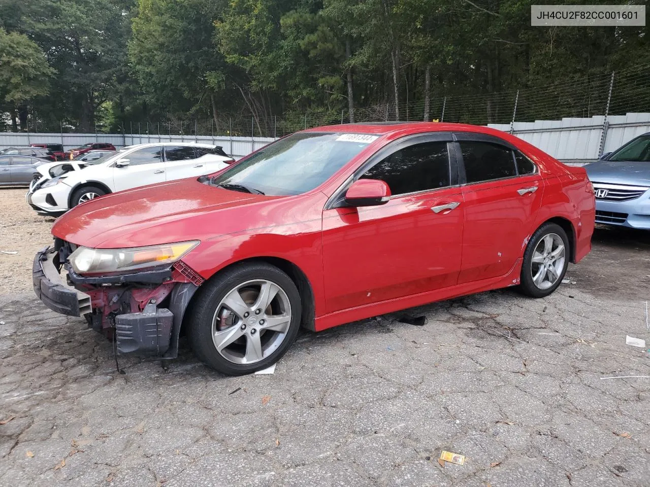 2012 Acura Tsx Se VIN: JH4CU2F82CC001601 Lot: 71691344