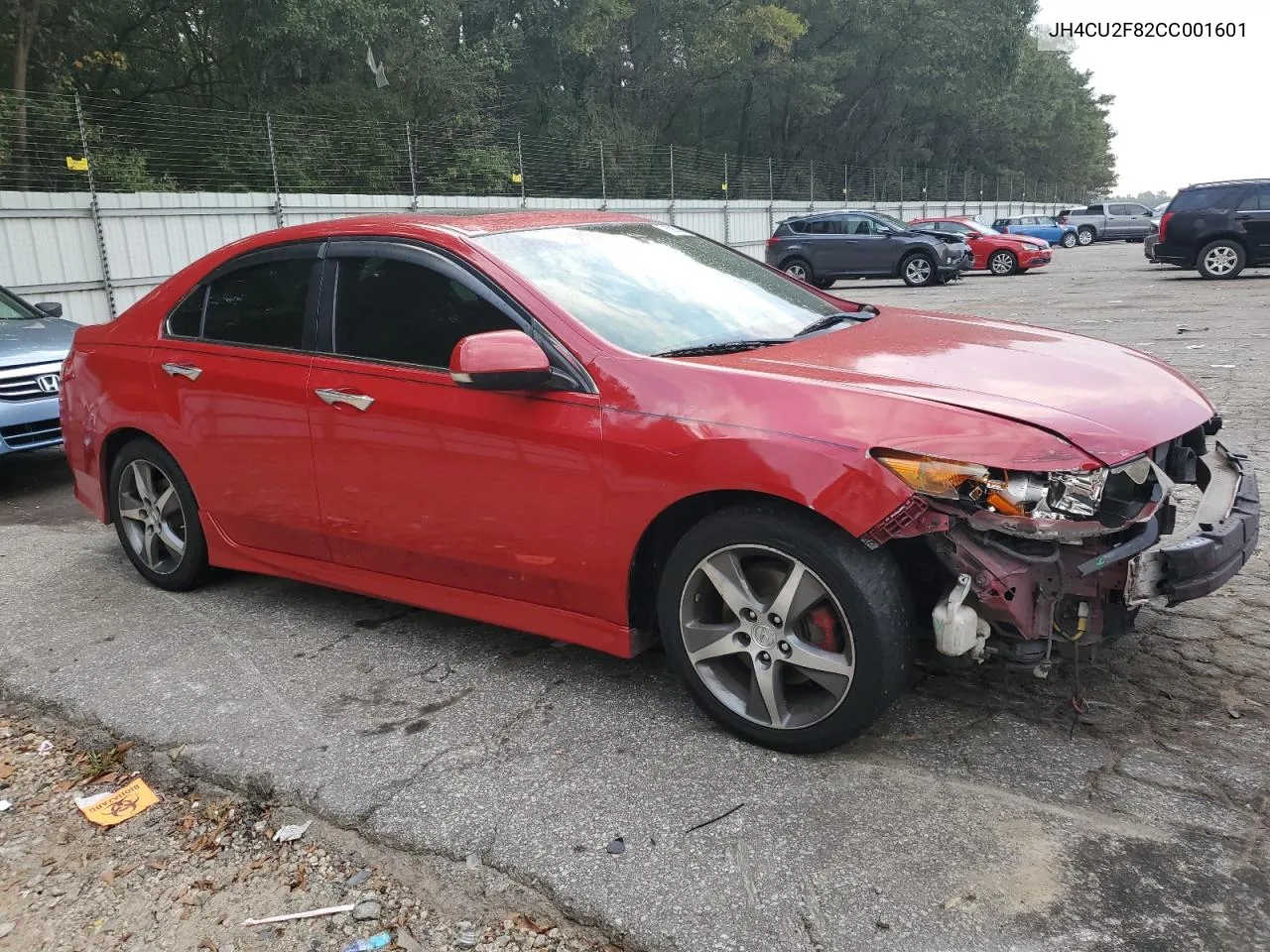 2012 Acura Tsx Se VIN: JH4CU2F82CC001601 Lot: 71691344