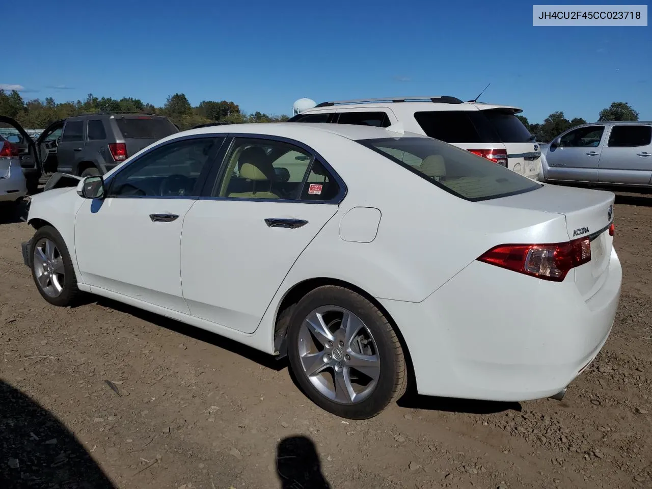 2012 Acura Tsx VIN: JH4CU2F45CC023718 Lot: 72787514