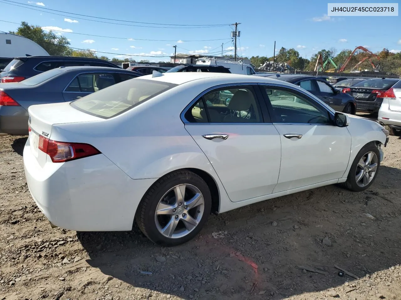 2012 Acura Tsx VIN: JH4CU2F45CC023718 Lot: 72787514