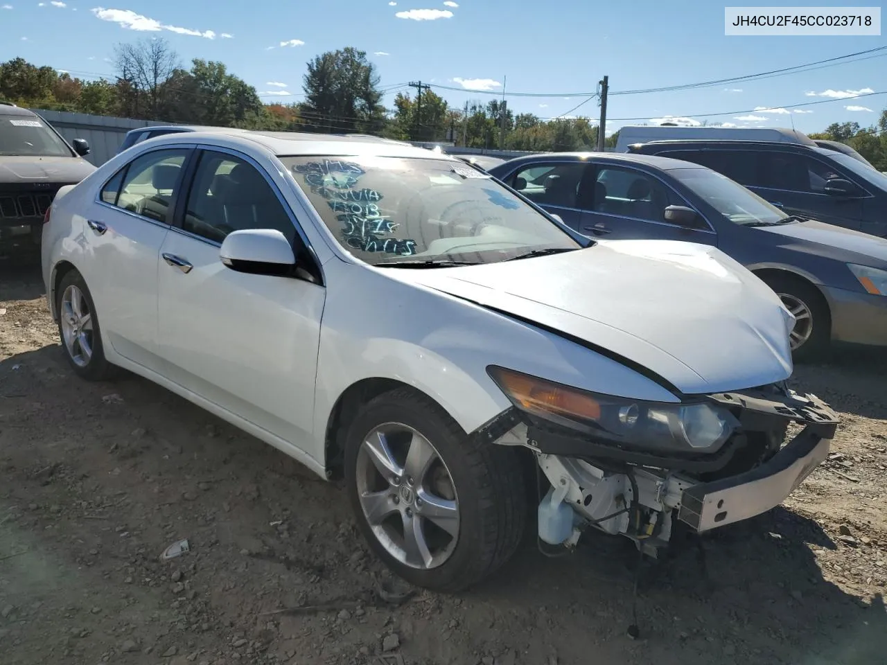 2012 Acura Tsx VIN: JH4CU2F45CC023718 Lot: 72787514