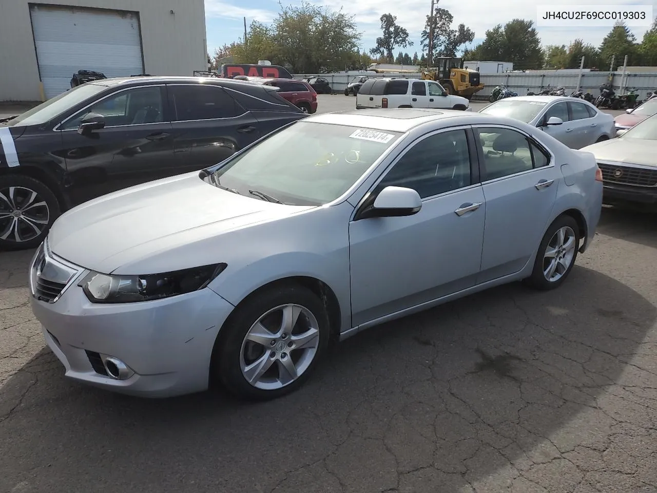 2012 Acura Tsx Tech VIN: JH4CU2F69CC019303 Lot: 72825414