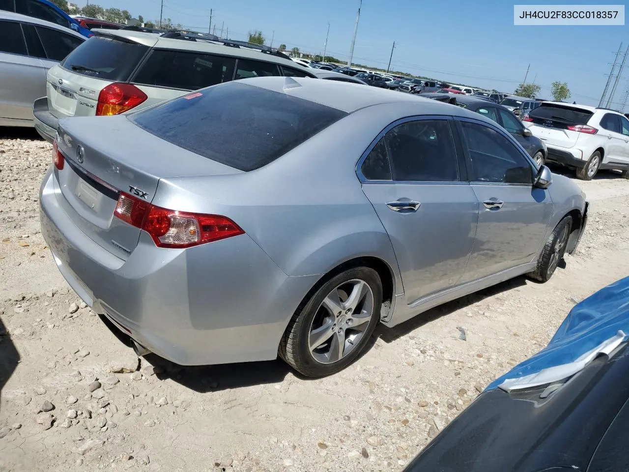 2012 Acura Tsx Se VIN: JH4CU2F83CC018357 Lot: 73242314